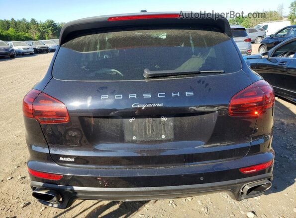 WP1AA2A24GLA04508 2016 PORSCHE CAYENNE Black Вид ззаду
