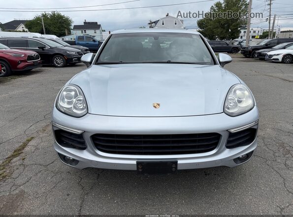 WP1AA2A24GLA09966 2016 PORSCHE CAYENNE Silver უკანა ხედი