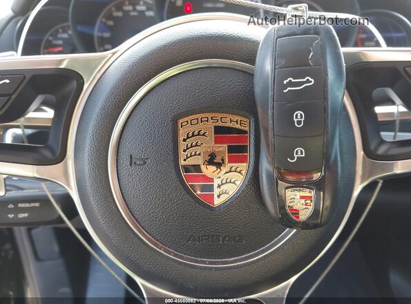WP1AA2A24HKA91902 2017 PORSCHE CAYENNE Black Առջևի վահանակի տեսք