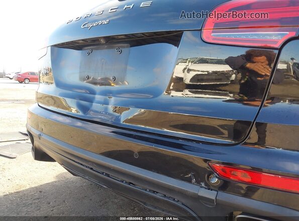 WP1AA2A24HKA91902 2017 PORSCHE CAYENNE Black Դիմացի տեսք