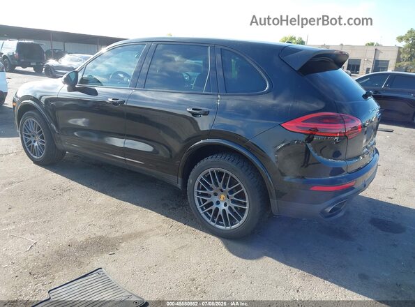 WP1AA2A24HKA91902 2017 PORSCHE CAYENNE Black Հետևի ձախ