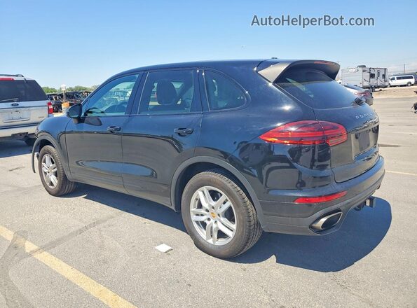 WP1AA2A25GLA10706 2016 PORSCHE CAYENNE Black Trasero izquierdo