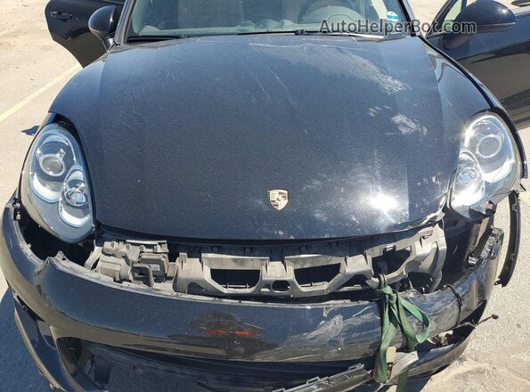 WP1AA2A25GLA10706 2016 PORSCHE CAYENNE Black Vista del compartimento del motor