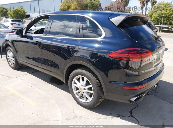 WP1AA2A27GLA09346 2016 PORSCHE CAYENNE Черный Задняя левая четверть