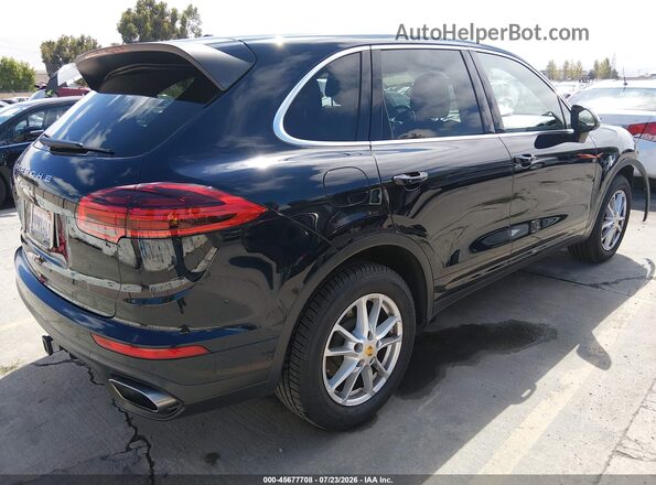 WP1AA2A27GLA09346 2016 PORSCHE CAYENNE Черный Задняя правая четверть