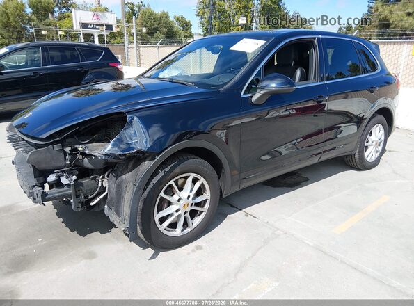 WP1AA2A27GLA09346 2016 PORSCHE CAYENNE Черный Передняя левая четверть
