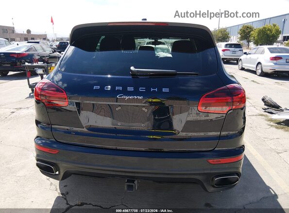 WP1AA2A27GLA09346 2016 PORSCHE CAYENNE Черный 