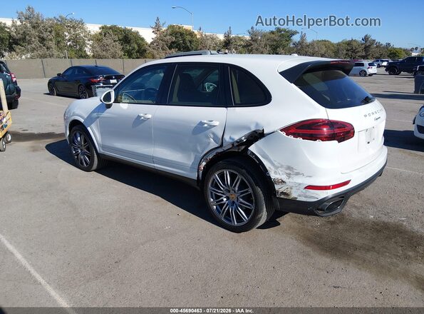 WP1AA2A27HKA84264 2017 PORSCHE CAYENNE White Rear left