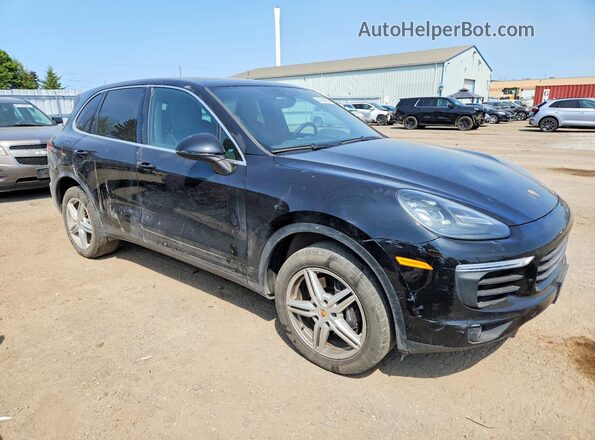 WP1AA2A27HKA88556 2017 PORSCHE CAYENNE Black Передня права чверть