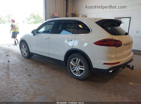 WP1AA2A28GKA12052 2016 PORSCHE CAYENNE White Հետևի ձախ