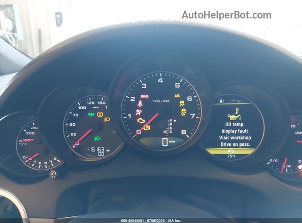 WP1AA2A28GKA12052 2016 PORSCHE CAYENNE White Հետևի նստատեղերի տեսք
