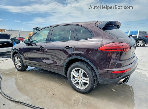 WP1AA2A29GKA13484 2016 PORSCHE CAYENNE Burgundy Tył lewy