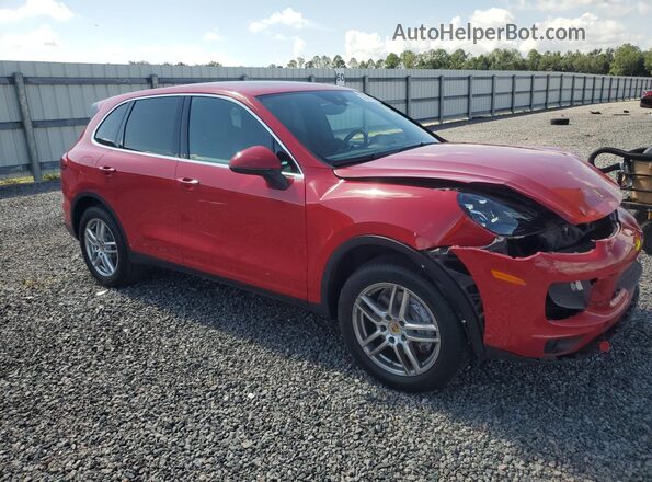 WP1AA2A29GKA36070 2016 PORSCHE CAYENNE Red Առջևի աջ