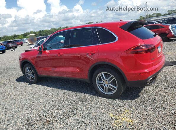 WP1AA2A29GKA36070 2016 PORSCHE CAYENNE Red Հետևի ձախ