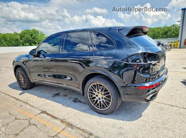 WP1AA2A29HKA80782 2017 PORSCHE CAYENNE Черный Задняя левая четверть
