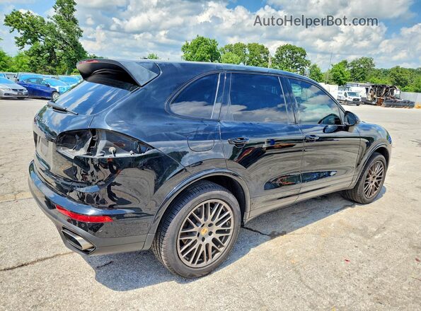 WP1AA2A29HKA80782 2017 PORSCHE CAYENNE Черный Задняя правая четверть