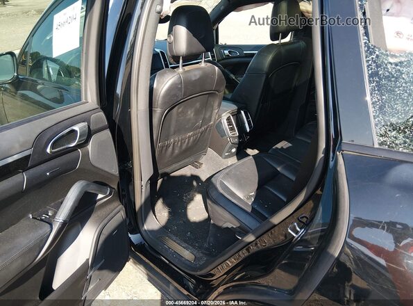 WP1AA2A29HKA92298 2017 PORSCHE CAYENNE Black VIN კოდის სტიკერის ხედი
