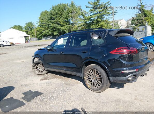 WP1AA2A29HKA92298 2017 PORSCHE CAYENNE Black უკანა მარცხენა