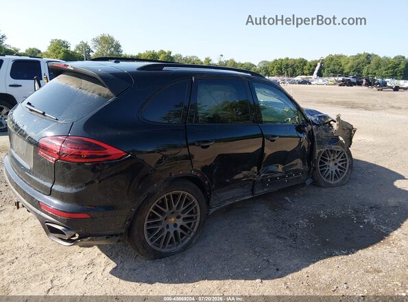 WP1AA2A29HKA92298 2017 PORSCHE CAYENNE Black უკანა მარჯვენა