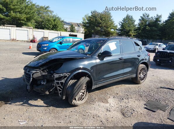 WP1AA2A29HKA92298 2017 PORSCHE CAYENNE Black წინა მარცხენა ხედი სამი მეოთხედიდან