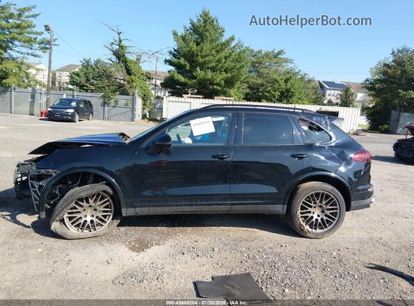 WP1AA2A29HKA92298 2017 PORSCHE CAYENNE Black სალონის 360-გრადუსიანი ხედი