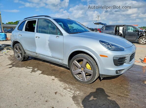 WP1AA2A2XHKA86591 2017 PORSCHE CAYENNE Silver Передня права чверть