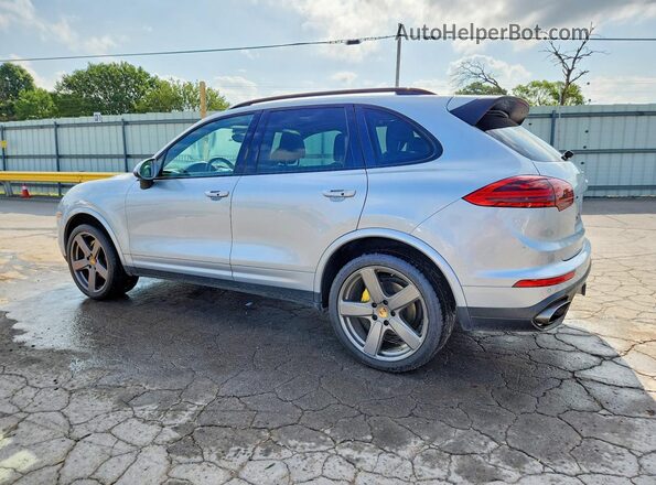 WP1AA2A2XHKA86591 2017 PORSCHE CAYENNE Silver Задня ліва чверть