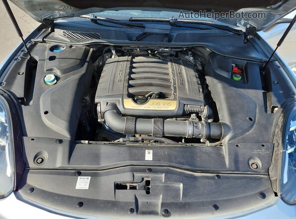 WP1AA2A2XHKA86591 2017 PORSCHE CAYENNE Silver Вид підкапотного простору