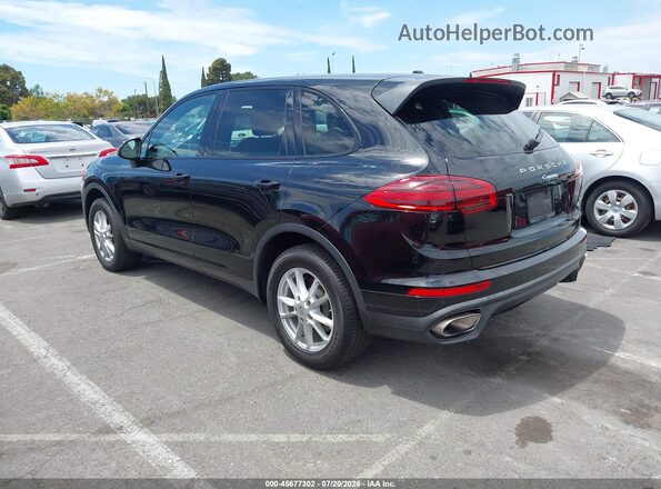 WP1AA2A2XHKA88549 2017 PORSCHE CAYENNE Черный Задняя левая четверть