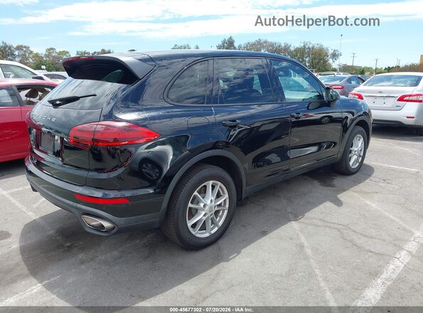 WP1AA2A2XHKA88549 2017 PORSCHE CAYENNE Черный Задняя правая четверть