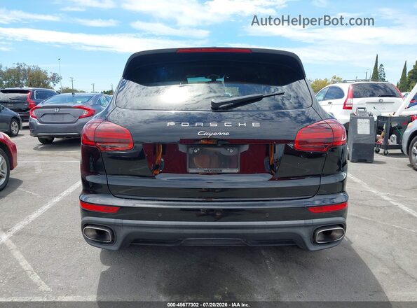 WP1AA2A2XHKA88549 2017 PORSCHE CAYENNE Черный 
