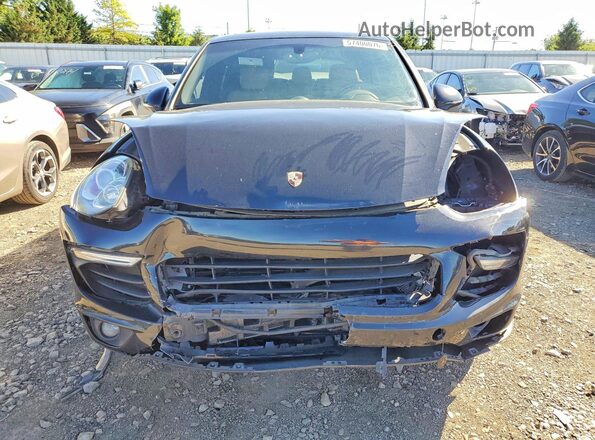 WP1AA2A2XJKA00931 2018 PORSCHE CAYENNE Black წინა ხედი