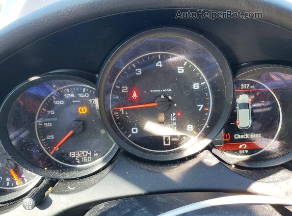 WP1AA2A2XJKA00931 2018 PORSCHE CAYENNE Black ხელსაწყოთა პანელის ხედი