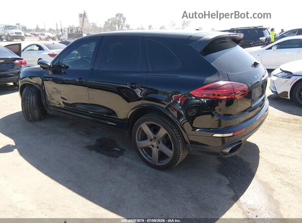 WP1AA2A2XJKA07748 2018 PORSCHE CAYENNE Black Հետևի ձախ
