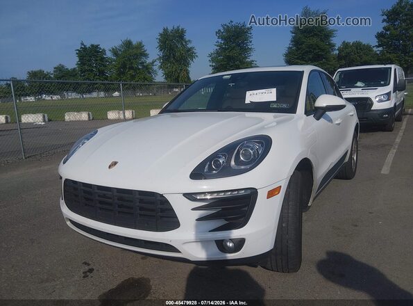 WP1AA2A50JLB03991 2018 PORSCHE MACAN White Vista tres cuartos delantera izquierda