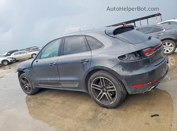 WP1AA2A50MLB16762 2021 PORSCHE MACAN Black Tył lewy