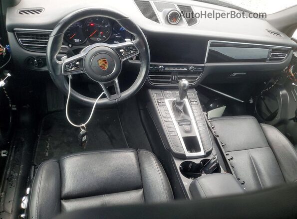 WP1AA2A50MLB16762 2021 PORSCHE MACAN Black Widok deski rozdzielczej