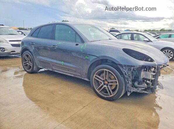 WP1AA2A50MLB16762 2021 PORSCHE MACAN Black Przód prawy