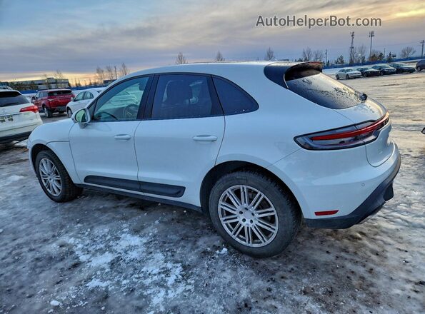 WP1AA2A50NLB11062 2022 PORSCHE MACAN Белый Задняя левая четверть