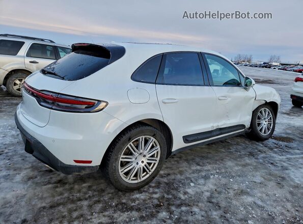 WP1AA2A50NLB11062 2022 PORSCHE MACAN Белый Задняя правая четверть