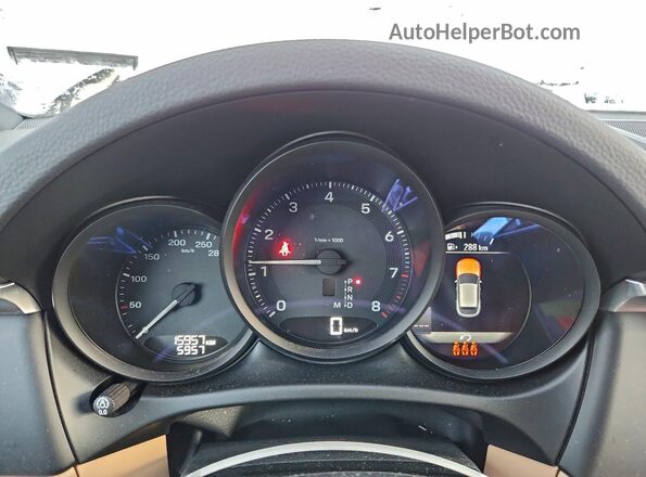 WP1AA2A50NLB11062 2022 PORSCHE MACAN Белый Вид щитка приборов