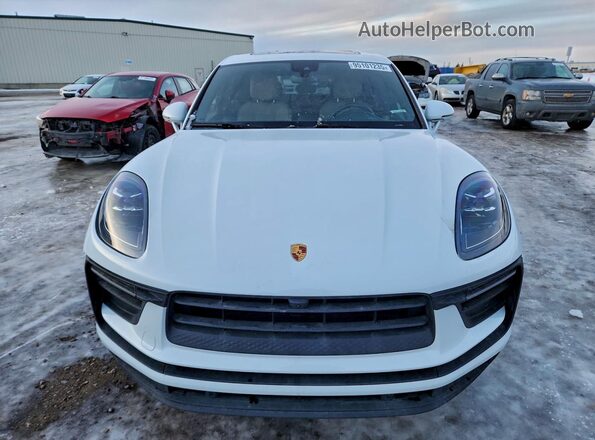 WP1AA2A50NLB11062 2022 PORSCHE MACAN Белый Вид спереди