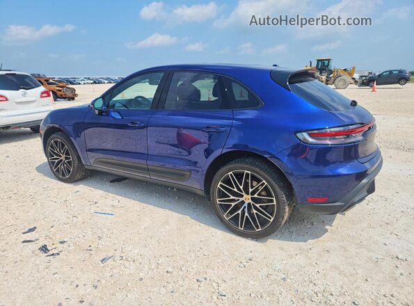 WP1AA2A50RLB12346 2024 PORSCHE MACAN Blue Trasero izquierdo