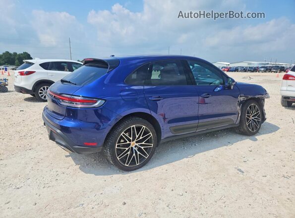 WP1AA2A50RLB12346 2024 PORSCHE MACAN Blue Trasero derecho