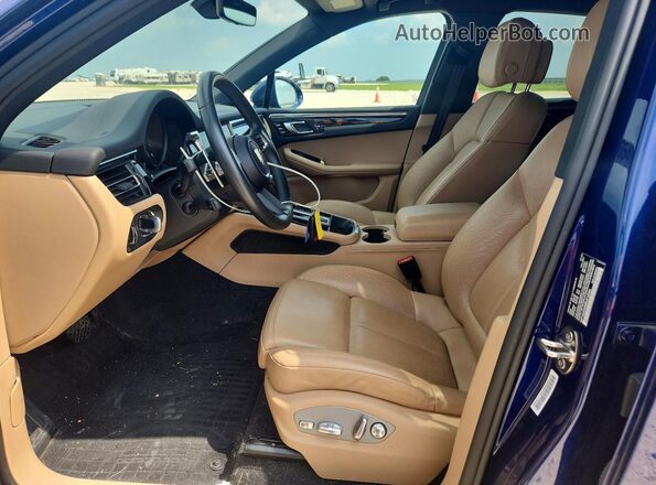 WP1AA2A50RLB12346 2024 PORSCHE MACAN Blue Vista interior delantera