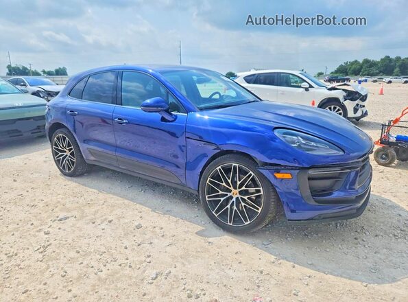 WP1AA2A50RLB12346 2024 PORSCHE MACAN Blue Delantero derecho