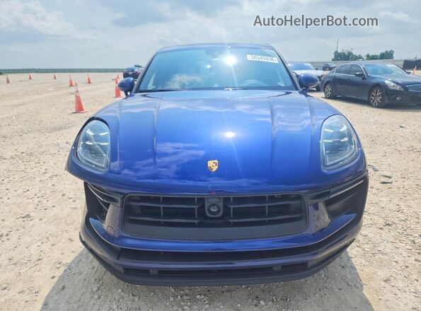 WP1AA2A50RLB12346 2024 PORSCHE MACAN Blue Vista frontal