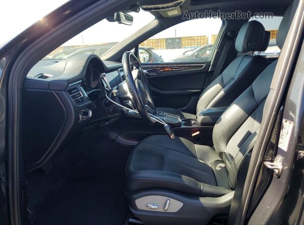WP1AA2A51KLB00714 2019 PORSCHE MACAN Charcoal Widok wnętrza z przodu