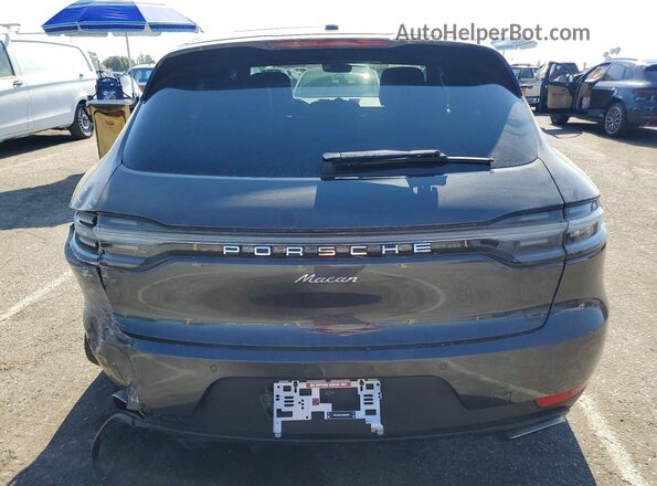 WP1AA2A51KLB00714 2019 PORSCHE MACAN Charcoal Widok z tyłu