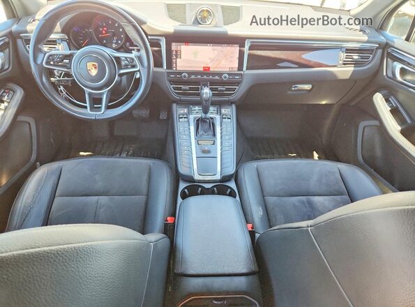 WP1AA2A51KLB01331 2019 PORSCHE MACAN White Widok deski rozdzielczej